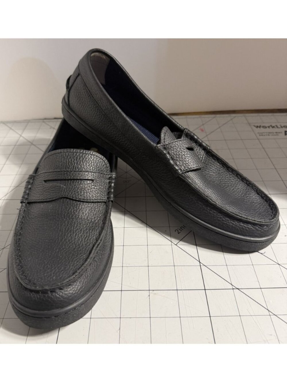 Cole Haan Nantucket Penny Loafers Black Leather Men's Size 9M NWOB C27785 - Picture 2 of 8